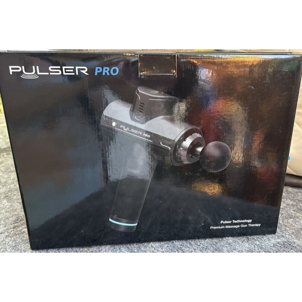 Pulser Pro Deep-Tissue Percussion Massage Gun – Handheld Cordless Massager